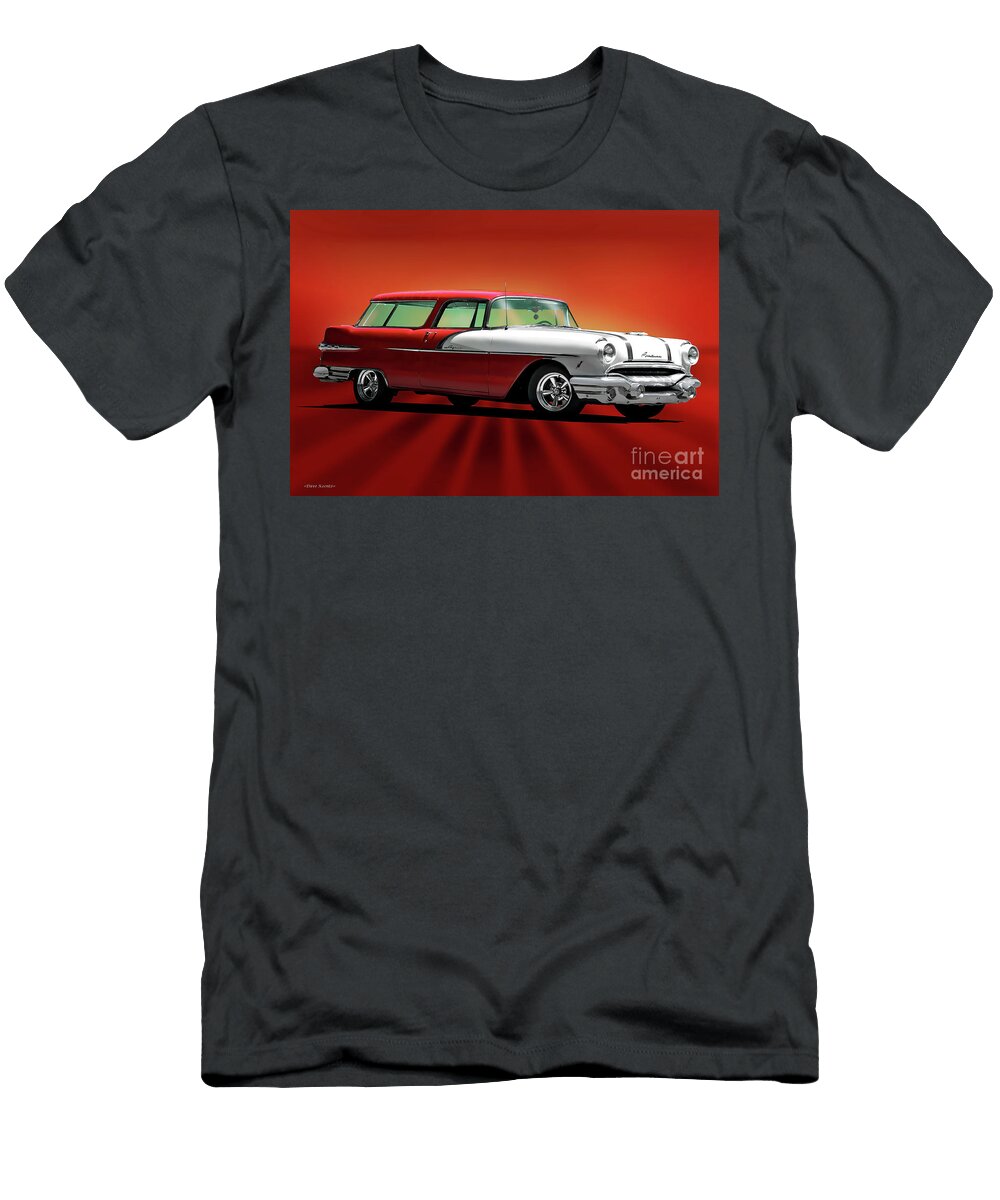 1 1954 Pontiac Safari Wagon Dave Koontz T-Shirt