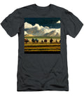 1 a Merchant Caravan with Bactrian Camels and Mongol Ri A80a96ef Ad93 88cf 99d5 639f3ee5e Celestial Images T-Shirt