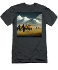 A Merchant Caravan with Bactrian Camels and Mongol Ri 889d3989 B955 8e96 Ae53 Ef8b986bb Celestial Images T-Shirt
