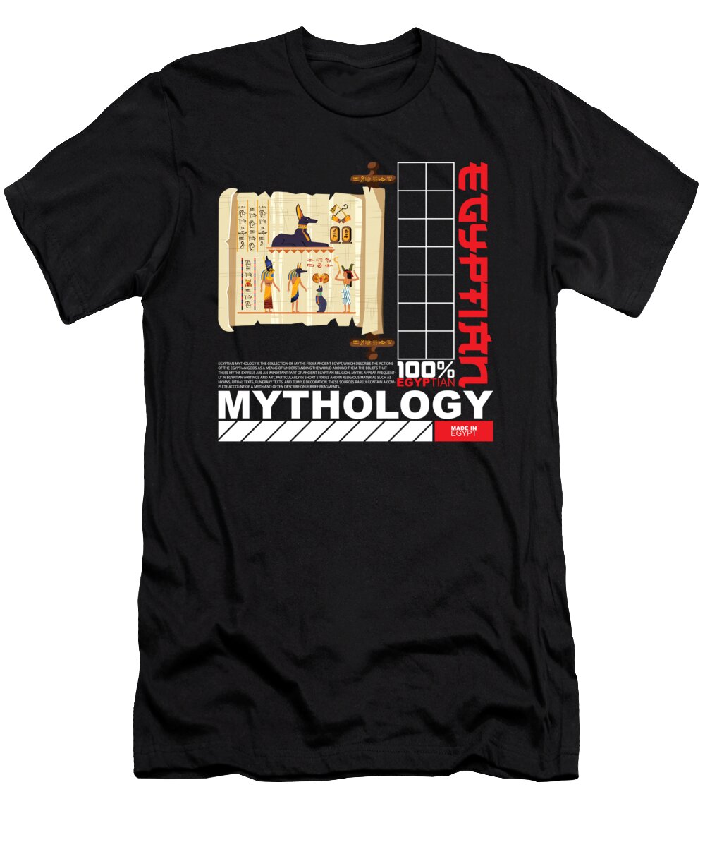 Egyptian Mythology Egypt Anubis Moon T-Shirt