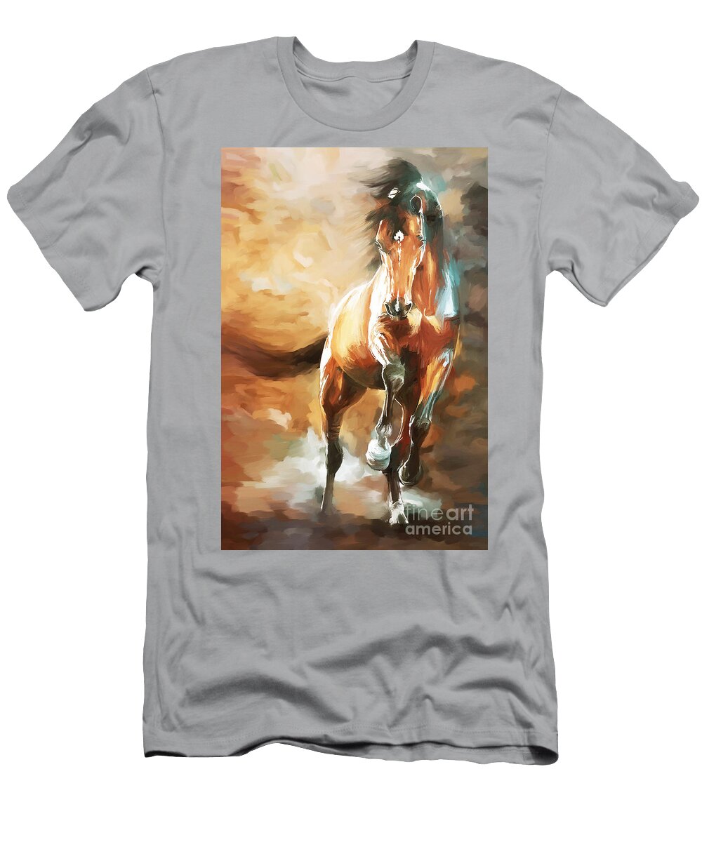Friesian Horse Gull G T-Shirt
