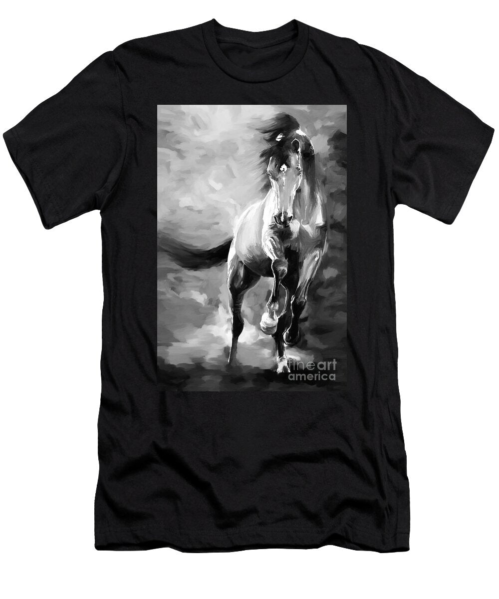 Horse Life Bnw Gull G T-Shirt