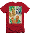 Jungle Flip Flops Vertical Paul Brent T-Shirt