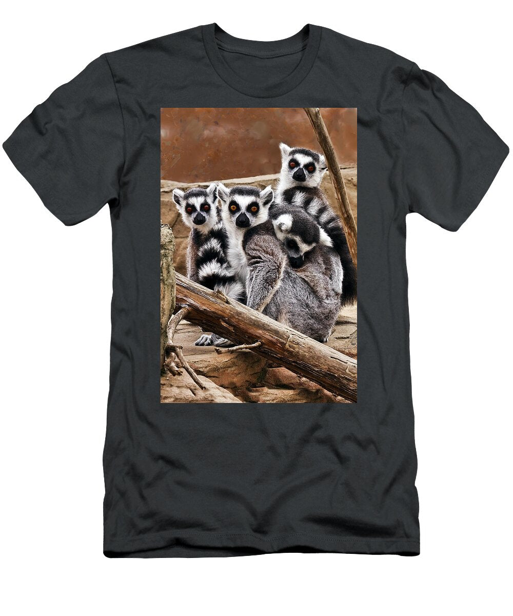 Lemurs It Is a Family Affair Marcia Colelli T-Shirt