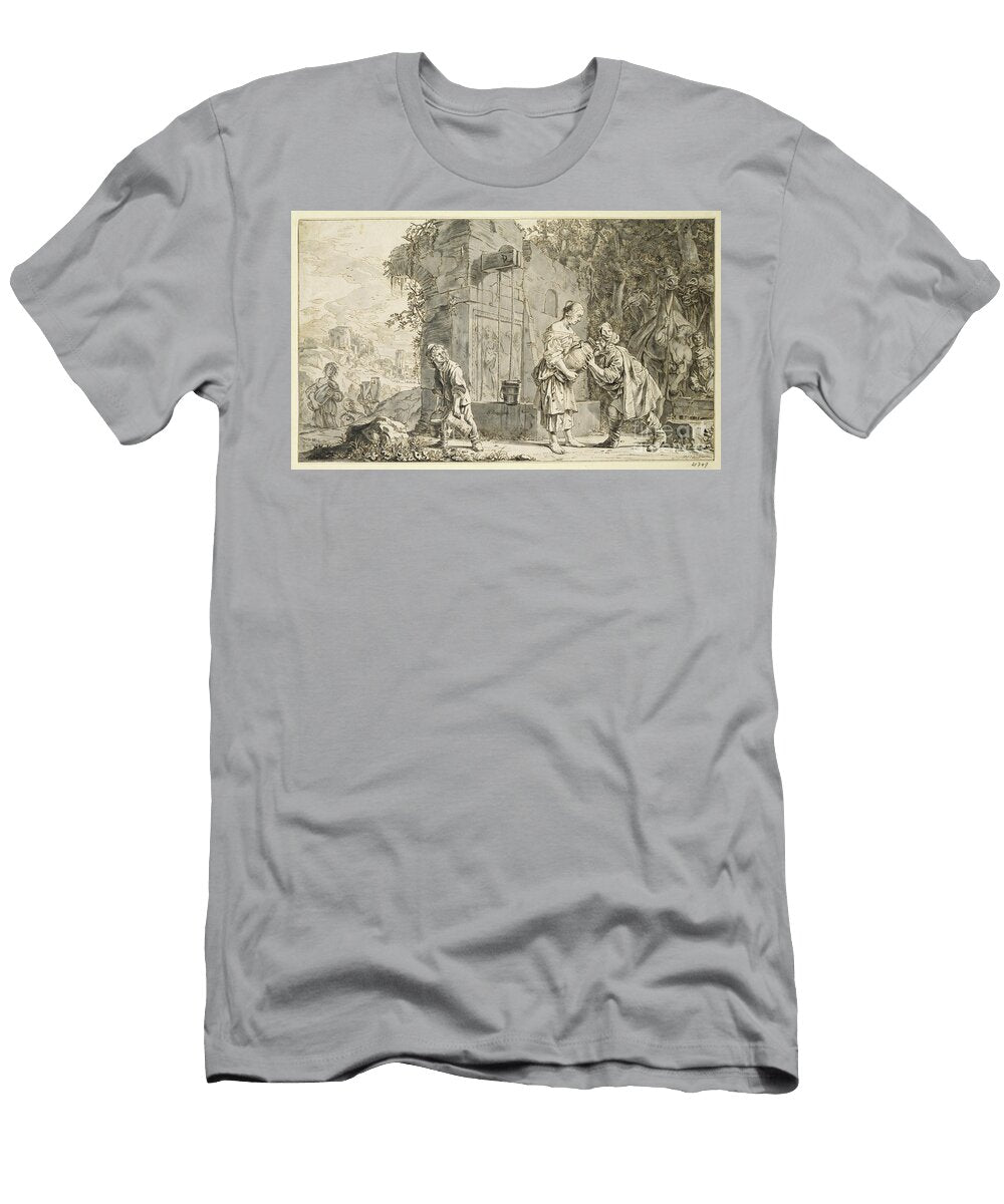 Rebecca and Eliezer 1660 Salomon De Bray T-Shirt