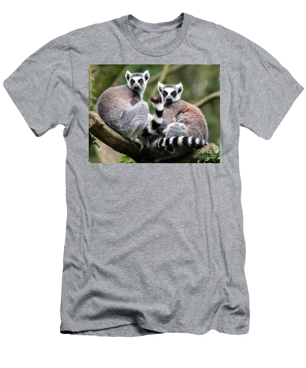 Ring Tailed Lemurs Edwin Butter T-Shirt